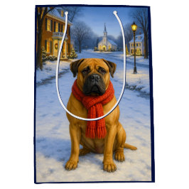 Bullmastiff Holiday Card