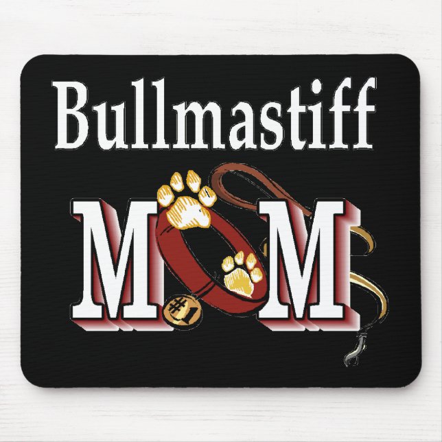 Bullmastiff Hund MAMMA Musmatta (Framsidan)