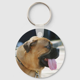 Bullmastiff Hund Nyckelring