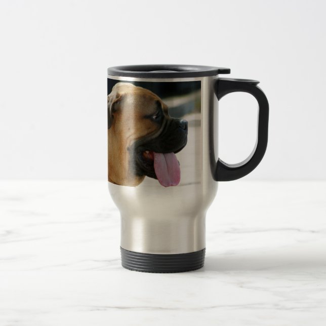 Bullmastiff hund resemugg (Höger)