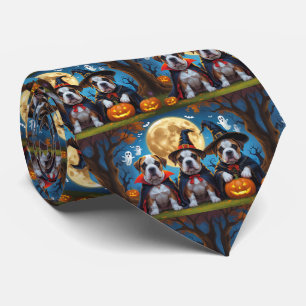 Bullmastiff Hundar Pumpkin Halloween Funny Slips