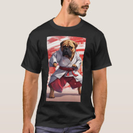 Bullmastiff Karate T Shirt