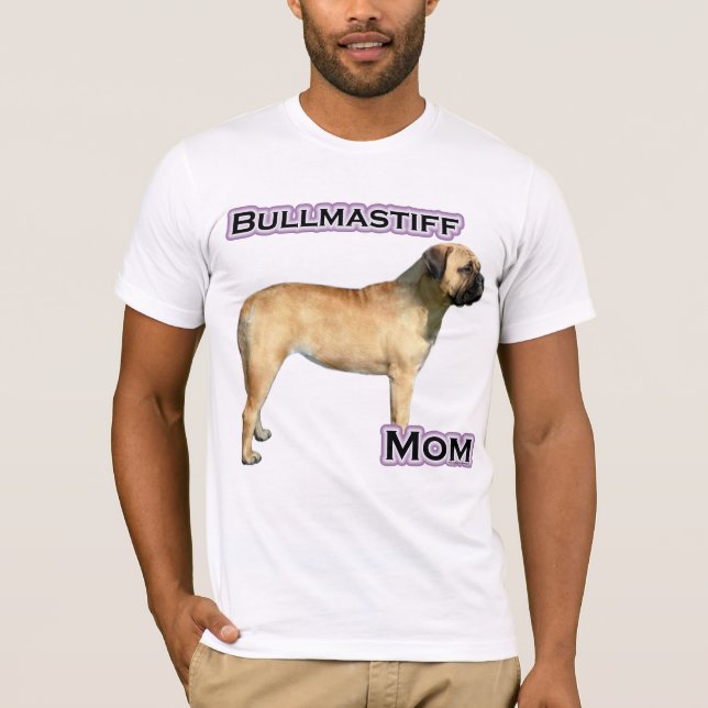 Bullmastiff Mamma 4 T-shirt (Framsida)