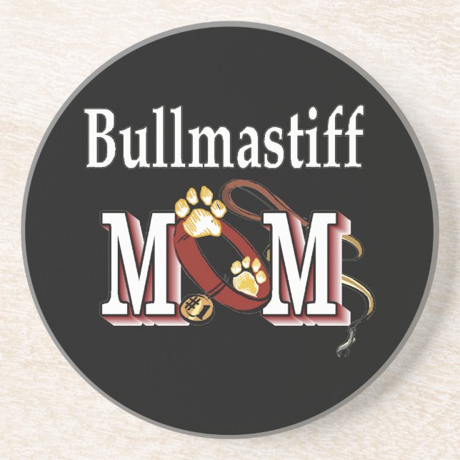 Bullmastiff Mamma Underlägg (Framsidan)