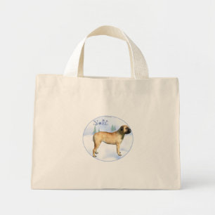 Bullmastiff Noel Bag Mini Tygkasse