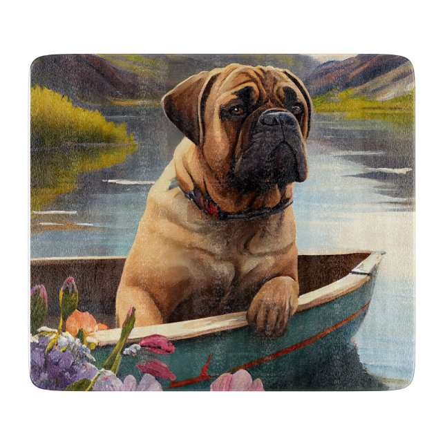 Bullmastiff på en Paddle: En scen Äventyr (Framsidan)