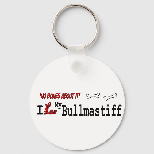 BULLMASTIFF-presenter Nyckelring (Framsida)
