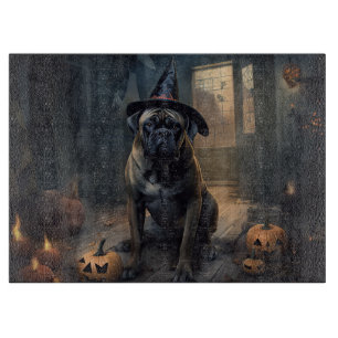 Bullmastiff Pumpa Halloween Skräckinjagande