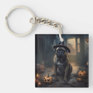 Bullmastiff Pumpa Halloween Skräckinjagande