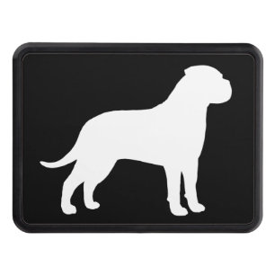 Bullmastiff Silhouette Dragkroksskydd