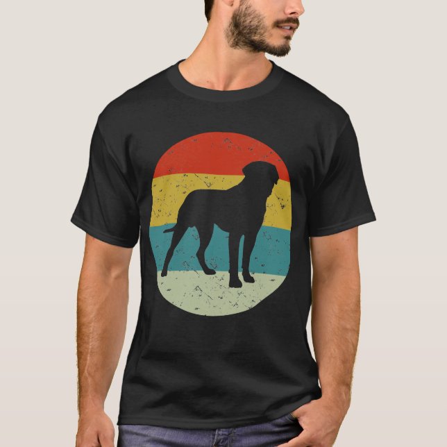 bullmastiff t shirt (Framsida)