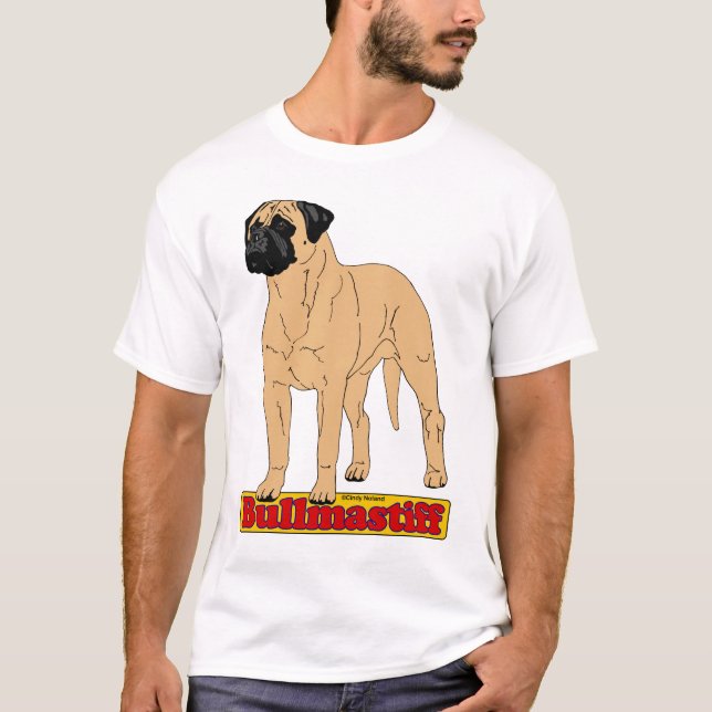 Bullmastiff T-shirt (Framsida)