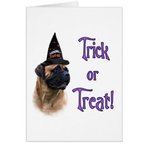 Bullmastiff Trick Hälsningskort