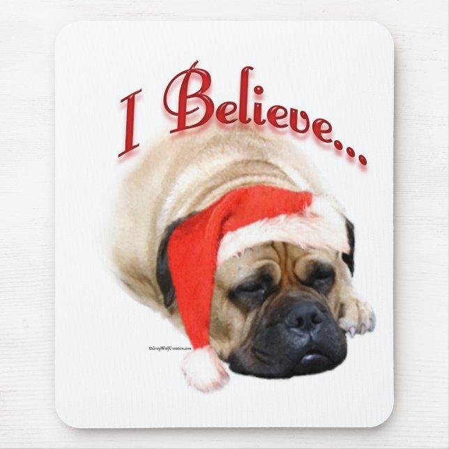 Bullmastiff tror jag musmatta (Framsidan)