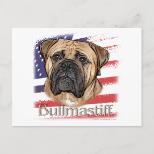 Bullmastiff Vykort