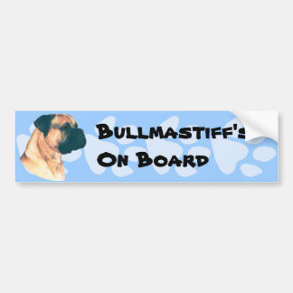 Bullmastiff's Rock !! Bildekal