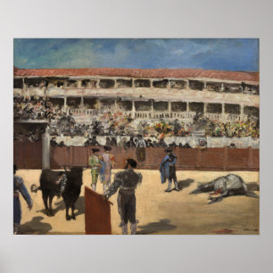 Bullmatch by Manet - Poster