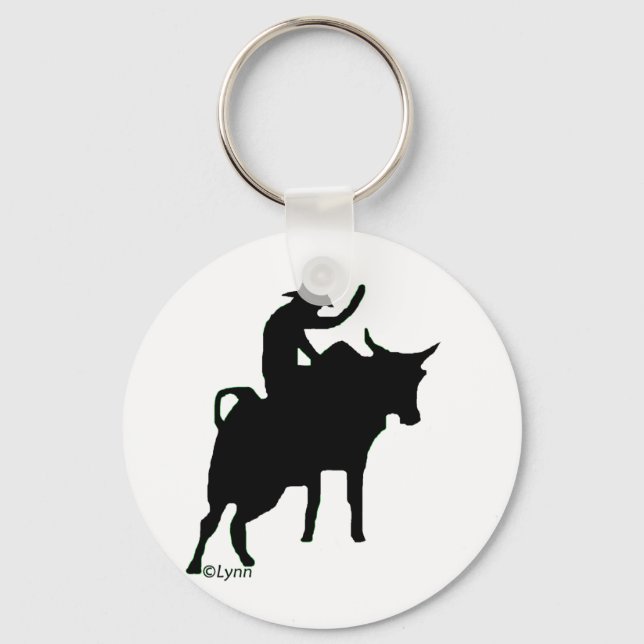 Bullrider 2 nyckelring (Framsida)