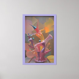 Bullrider - Ken Gage Art Canvastryck