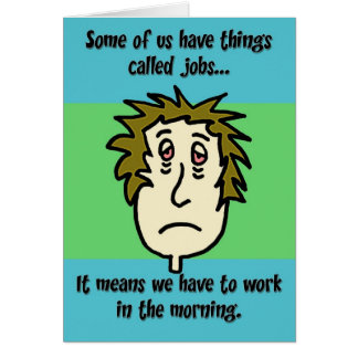 Bullriga grann/högt musik hälsningskort