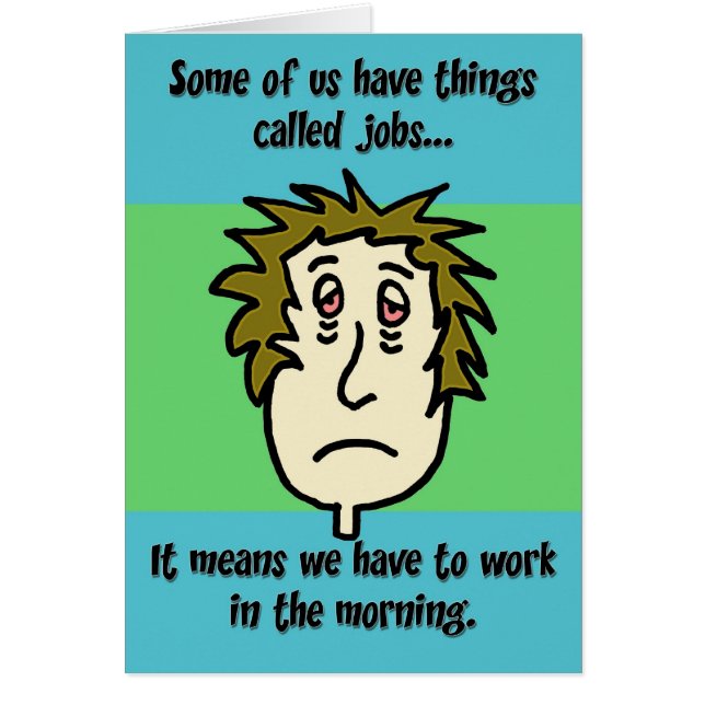 Bullriga grann/högt musik hälsningskort (Framsidan)