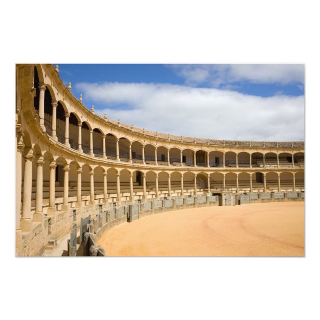 Bullring i Ronda Fototryck (Framsidan)