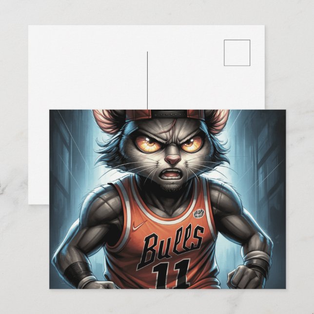 Bulls -2 vykort (Fram/baksida)
