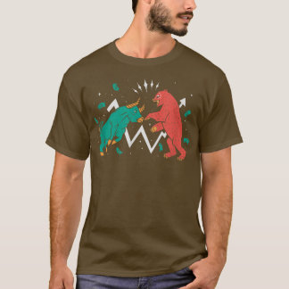 Bulls Bears Lagrar Market T Shirt