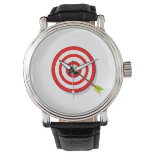 Bull's Öga Dart Board  Armbandsur