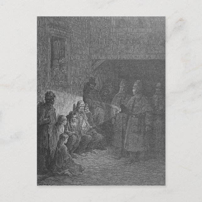 Bulls-Öga, från London, Pilgrimage Vykort (Framsida)