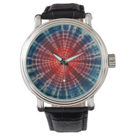 Bulls Öga Tie Dye Armbandsur