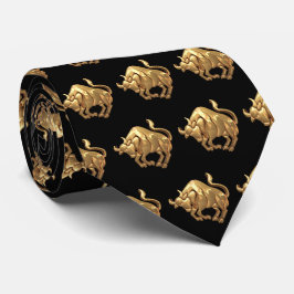 Bulls Team Mascot Football Necktie Slips