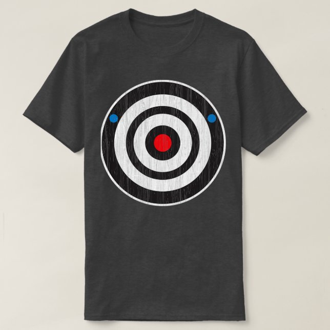 Bullseye Ax Throwing Sport Bullx27s Öga Ax Throwi T Shirt (Design framsida)