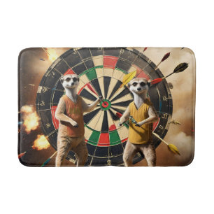 Bullseye Burrow: Meerkat Dart League Badrumsmatta