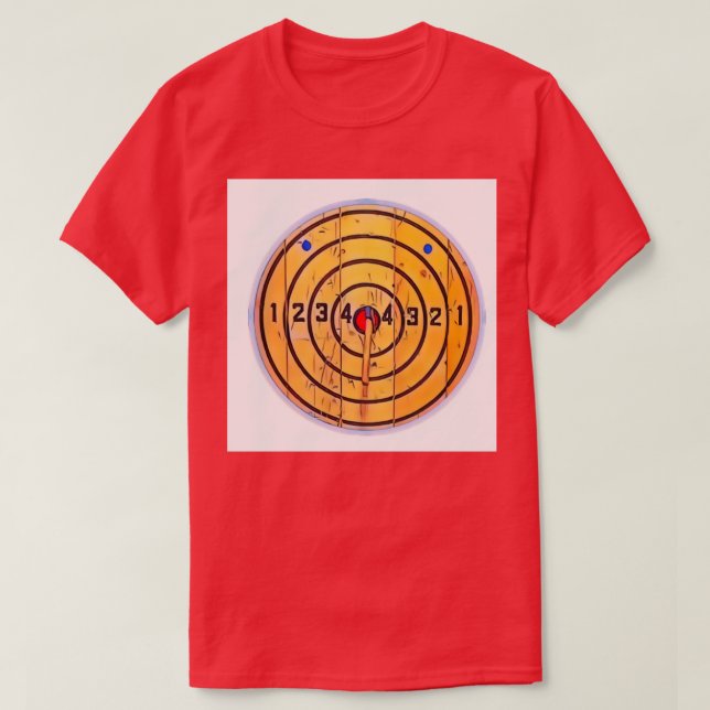 Bullseye Classic TShirt T Shirt (Design framsida)