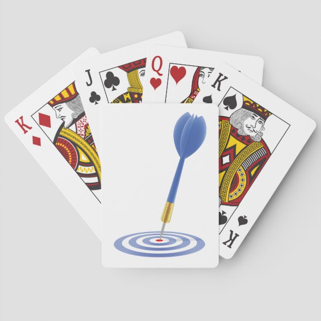 Bullseye Dart Casinokort (Baksidan)