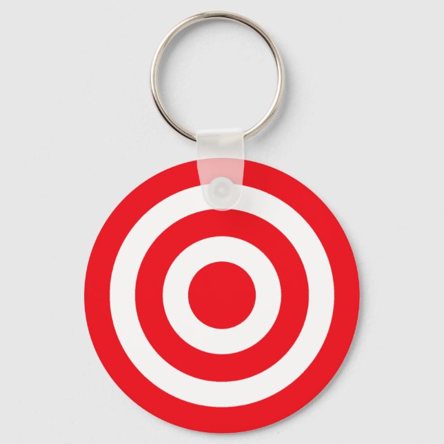 Bullseye Keychain Nyckelring (Framsida)