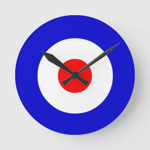 Bullseye Rund Klocka