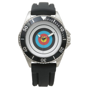 Bullseye Target-design Armbandsur