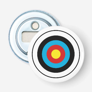 Bullseye Target-design Flasköppnare