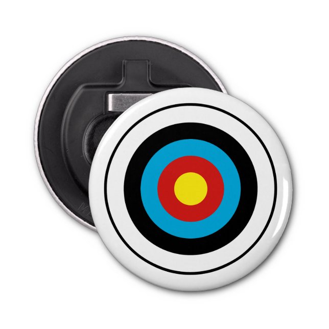 Bullseye Target-design Flasköppnare (Framsidan)