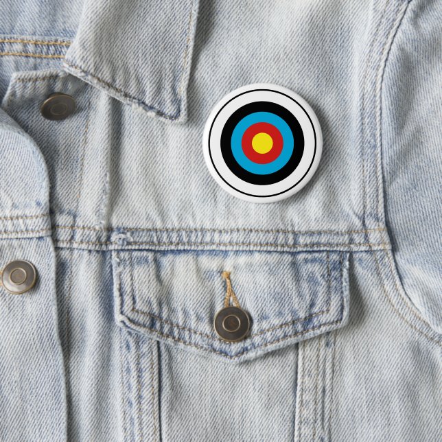 Bullseye Target-design Knapp (In Situ)