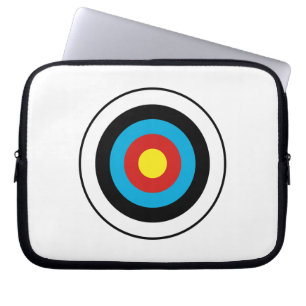 Bullseye Target-design Laptop Fodral