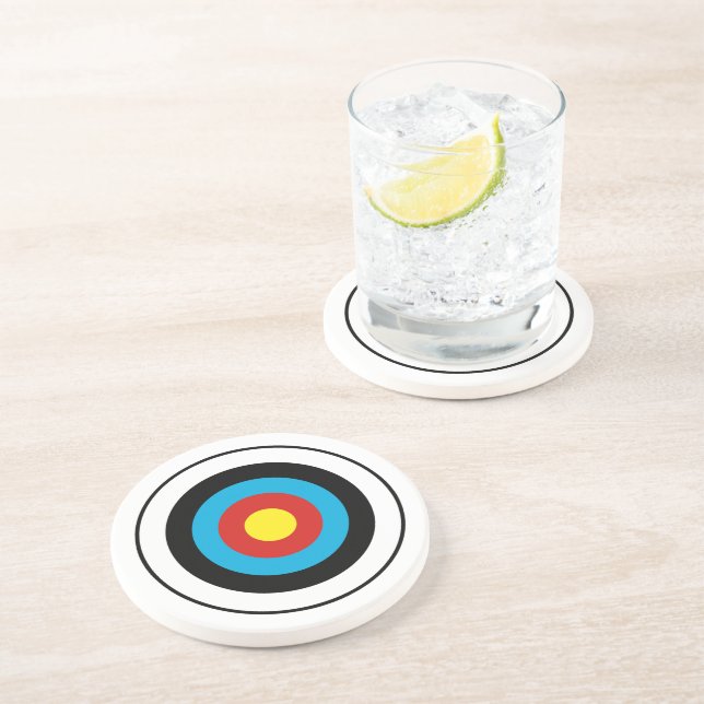 Bullseye Target-design Underlägg (Sidan)