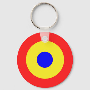 Bullseye Target Nyckelring
