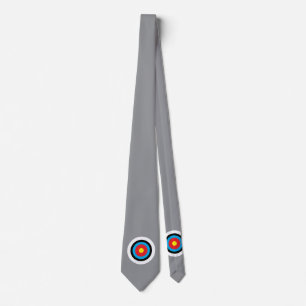 Bullseye Target Party-Noveltyn Neck Tie i Öga Slips
