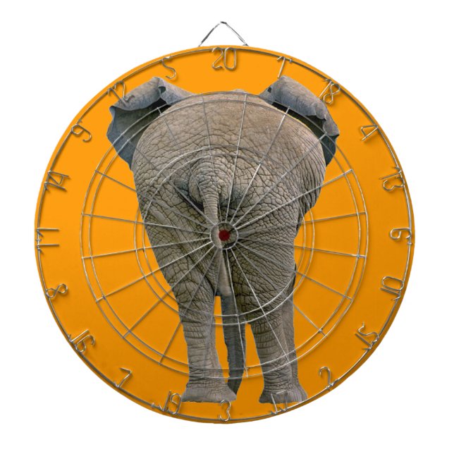Bullseye tjurelefant ända! piltavla (Framsidan)
