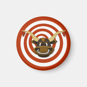 Bullseyen & uppsätta som mål den magnetiska disk magnet
