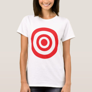 Bullseyen uppsätta som mål t shirt