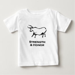 Bullstyrka och heder Black T-shirt
